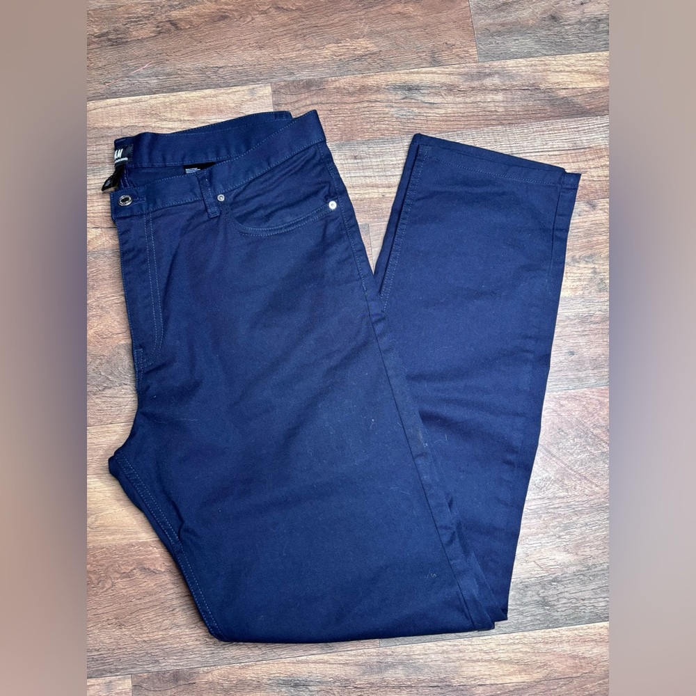 H&M Men's Dark Blue Straight Jeans